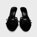New Summer Outdoor Sexy Open-toe Sandals French Thin Heel Bowknot Mesh High Heel Sandals For Women_vogvips.com