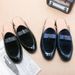 Italian Men's Slippers Men's Casual Shoes Summer Suede Loafers Moccasins Outdoor Sandals Carefully Designer Brand_vogvips.com