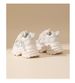 Fat Sole Fashion Color Blocked Thick Soled High Top Lace Up Casual Shoes For Women Spring New_vogvips.com