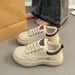 New Spring/Autumn White Sneakers, Versatile Women's Shoes, Comfortable Board Shoes_vogvips.com