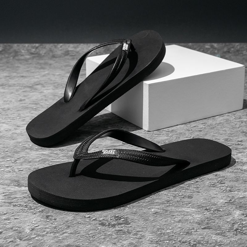 Summer Flip-Flops Trendy Thick Non-Slip Soft Sole Personality Wear-Resistant Men's Sandals Fashion Outdoor Beach Shoes_vogvips.com