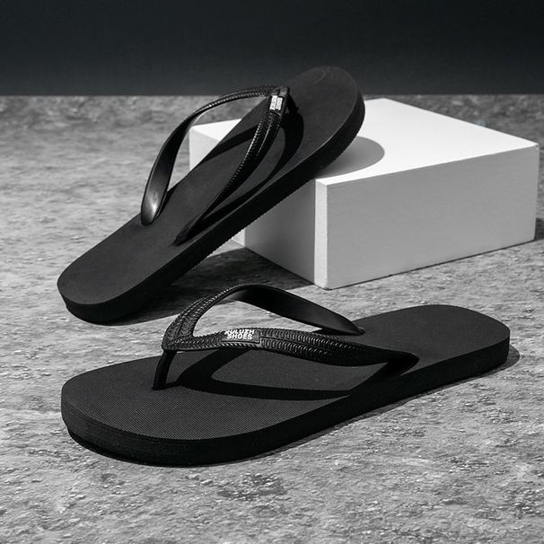 Summer Flip-Flops Trendy Thick Non-Slip Soft Sole Personality Wear-Resistant Men's Sandals Fashion Outdoor Beach Shoes_vogvips.com