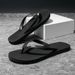 Summer Flip-Flops Trendy Thick Non-Slip Soft Sole Personality Wear-Resistant Men's Sandals Fashion Outdoor Beach Shoes_vogvips.com