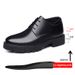 Men's Elevator Shoes 8cm Thick Sole Breathable Hollow Out Formal Dress Shoes 10cm Height Increasing_vogvips.com