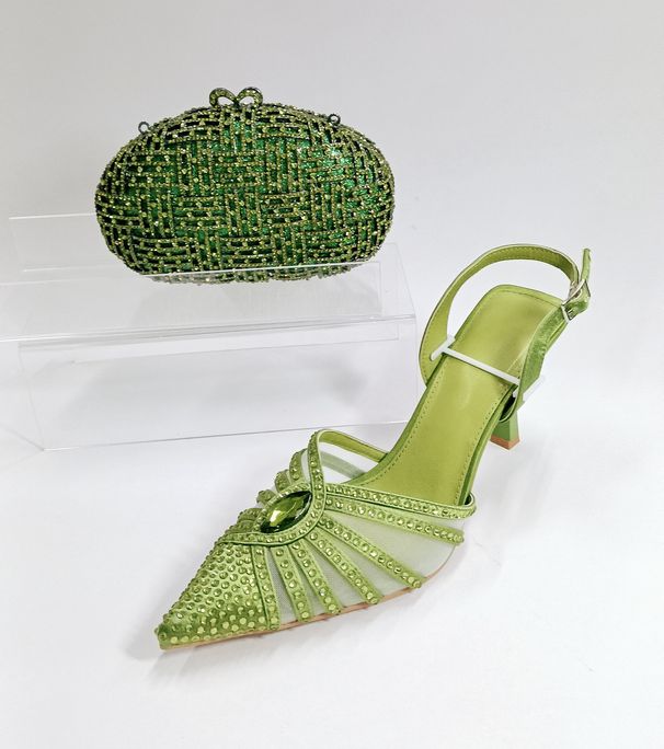 Women's Shoes Spring/Summer New Crystal Rhinestone High Heeled Sandals With Bags, Gemstone High Heels, Women's Single Shoes_vogvips.com