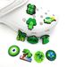 Cartoon Does Not Infringe VSCO Green Series Shoes Flower Shoe Buckle Soft Glue Personality DIY Cute Accessories_vogvips.com
