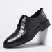 The first layer of sheepskin men's business casual leather shoes formal men's leather men's shoes pointed single shoes_vogvips.com