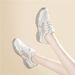 Retro Casual Style Sneakers For Daily Commuting, Comfortable For Women, Round Toe, Lightweight, Mesh, Breathable, Casual German Training Shoes_vogvips.com