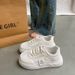 Impression Wind Net Batch Hollow Casual White Student Women's Shoes_vogvips.com