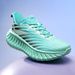 Mens Breathable Bounce Trail Running Shoes Anti-slip Cushioning Outdoor Thick Bottom Running Shoes Couple Sneakers_vogvips.com