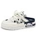 Baotou Half Slippers For Men, Summer Outerwear, Lazy, One Step Stepping, No Back Heel, Men's Mesh, Board Shoes, Youth,_vogvips.com
