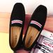 Suede Leather Men Casual Formal Man Loafers Handmade Moccasins Italian Breathable Slip On Male Boat Shoes Walking_vogvips.com