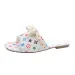 New Design Style Color Print 2026 Summer Hot Trend Versatile Women Sandals Beach Casual Flat Slippers Black White Free_vogvips.com