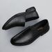 Wind Men's Small Leather Shoes Low-top Casual Men's Shoes Large Size Lazy Shoes_vogvips.com