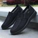 Trade Large Size Summer Mesh New Men's Cloth Shoes Breathable Slip-On Casual Polyurethane Flat Heel_vogvips.com