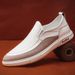 Men's Simple First-layer Cowhide Foot Cover Outdoor Cowhide Soft-soled Casual Board Shoes_vogvips.com