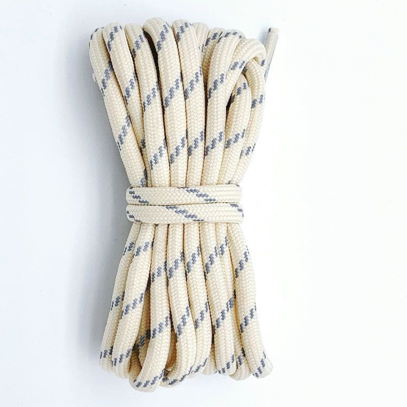 Shoelaces Round Reflective Thick Oblique Dot Shoelaces Manufacturers Spot Diameter 5mm Cotton Rope Color Braided Trouser Waist Rope_vogvips.com