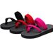 Toe-Loop Flip-Flops For Women, Casual Women's Thong Beach Shoes, Flat Heel Sandals, Candy Color Series_vogvips.com