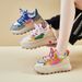 Daddy Shoes Female Student Sports Running Casual Shoes Platform Heightening Shoes_vogvips.com
