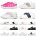 In Stock 2025 Fashion Classic Couple Casual Versatile Sports White Sneakers Lightweight Color-block Women's Shoes_vogvips.com