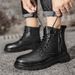 European Warm Series Men's Martin 2025 New Genuine Leather Fleece Lined Warm Mid-Calf Thick Sole Height Increasing Non-Slip Versatile_vogvips.com