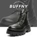 Martin Boots Men's Boots Retro Lace-up Tooling Boots Short Boots_vogvips.com
