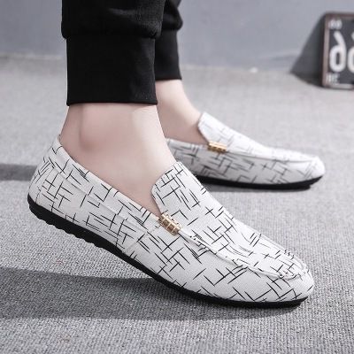 Men’s Shoes New Summer Korean Style Trendy Men's Toe Shoes Spirited Young Men Social Shoes Lazy Shoes Male Students All Match_vogvips.com