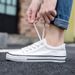 Cuishenhao Canvas For Men Autumn New Korean Style Student Casual Sneakers Cloth Shoes Ins Harajuku S_vogvips.com