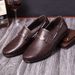 Unbeatable Quality 2024 New Men's Soft Sole Genuine Leather Bean Youth Date Driving Shoes Leisure Lazy People_vogvips.com