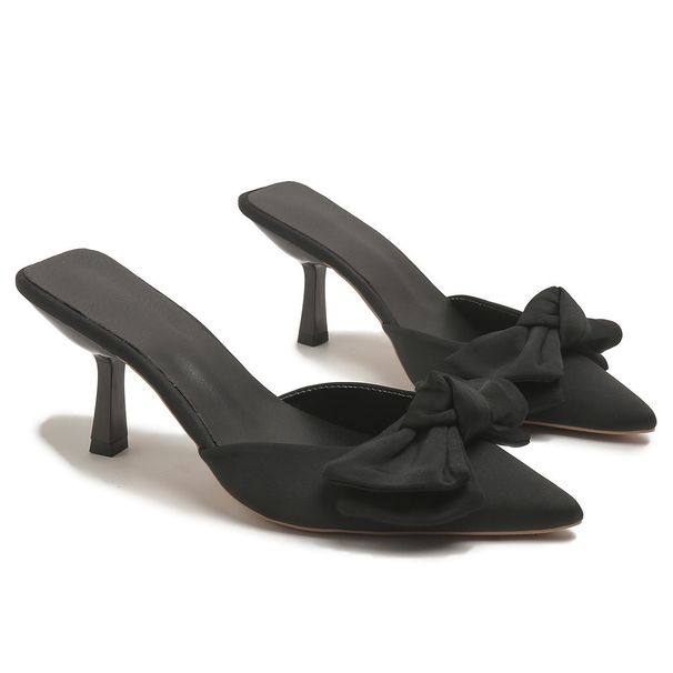 Women's Kitten Heel Stiletto Pumps French Style Pointed High Heel Summer Fashion Casual Match All Season Women's Shoes_vogvips.com