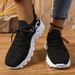 Cross-Border New Women's Summer High-End Feel Foreign Trade Thick-Soled Mesh Breathable Versatile Sports Casual Shoes_vogvips.com
