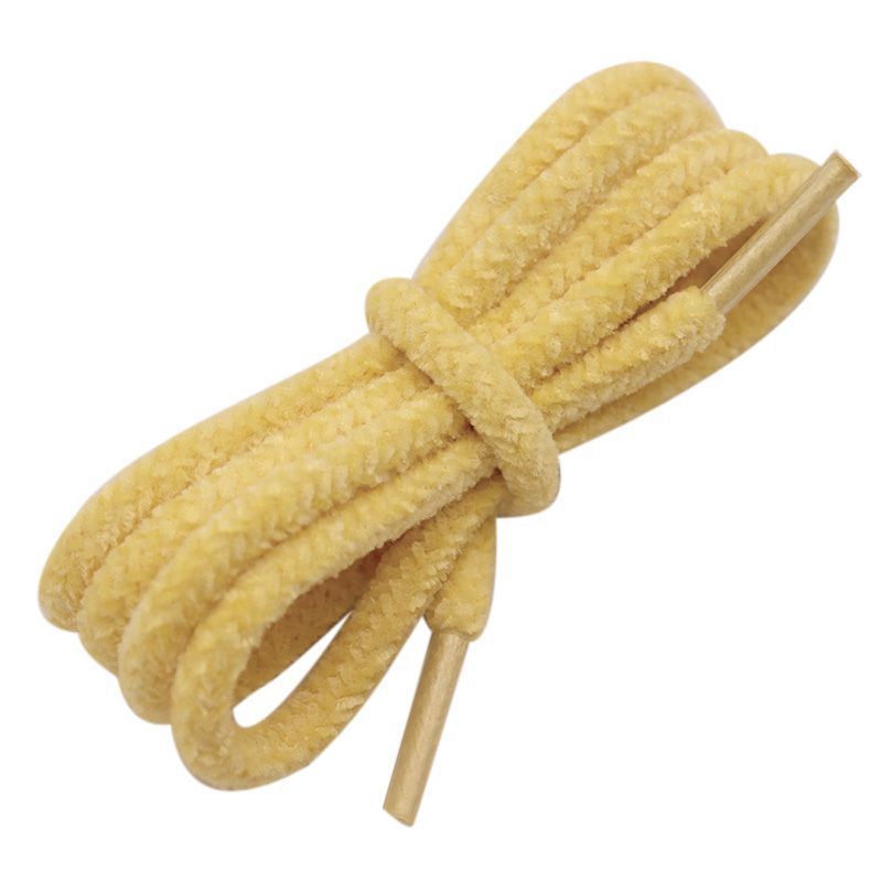 Shoelaces 0.6cm Colorful Cute Plush Shoelaces Round Towel Shoe Accessories 1970s Canvas Shoes Sneakers Versatile Shoelaces_vogvips.com