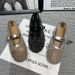 Fashionable Hollow Mesh Mary Jane For Women, Summer Slip-On Height-Increasing Shoes, Flat Fishnet Perforated Single_vogvips.com