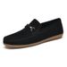 Leather Anti-velvet Leather Beanie Shoes Men's Casual Shoes Driver Shoes Large Size_vogvips.com