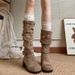 Boot Lady 25 Long Boots Autumn And Winter New Style Women's Knight Boots_vogvips.com