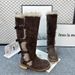 Cow Suede Thick Sole Height Increasing Genuine Leather Fur Snow Boots For Women 2025 Autumn Winter New Style Fleece_vogvips.com