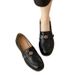 2025 Autumn Camellia Loafers For Women, New Vintage British Style Small Leather Shoes With Soft Soles, Slip-On Flats_vogvips.com