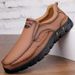 Live Broadcast Men's Leather Shoes, Large Size Men's Outdoor Shoes, Casual Leather Shoes, Hiking Shoes_vogvips.com