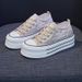 Brand Factory Store Lace Hollowed Out Breathable Fashion Trend Versatile Casual Board Shoes For Women's Shoes_vogvips.com