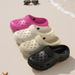 Shoes Women's Summer Fashion Drifting Clogs Sandals Lightweight Soft Sole Tire Design Couple Footwear For Formal & Casual_vogvips.com