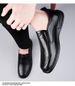 Inner Height Increase Men's Casual Leather Shoes With Cotton Thermal Foot Cover Hole Shoes Staff Men's Shoes_vogvips.com