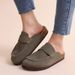 Crestar Women Clogs Slippers Classic Fashion Cork Suede Mules Antislip Slippers Fashion Outside Shoes With Arch Support_vogvips.com