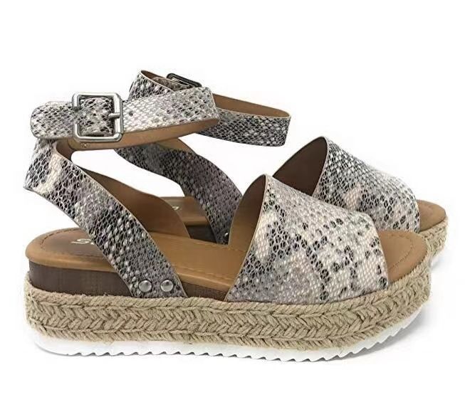 Women's Shoe SpotHot Selling Sandals Thick Soled Rope Platform Bottom Sandals For Women_vogvips.com