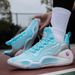 Basketball shoes men and women breathable rose red casual sports shoes_vogvips.com