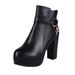 2025 European And American Autumn Winter Large Size Martin Thick High Heel Women's Short Fleece Lined Warm Leather_vogvips.com