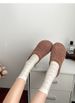 2025 New Model Flat-Toed Half-Slippers For Women, Summer Outdoor Slip-On Half-Slippers, Soft-Soled French-Style Sandals_vogvips.com