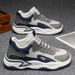 Men's Dad Shoes Retro Chunky Sneakers Breathable Casual Athletic Shoes Fashion Thick Sole Walking Sneakers For Teen Boys_vogvips.com