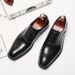 2024 New Four Seasons British Style Business Genuine Leather Men's Casual Gentleman Office Wedding Shoes_vogvips.com