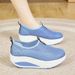 Direct From The Manufacturer, 2026 Spring New Women's Thick-soled Height-increasing Soft-soled Casual Breathable_vogvips.com