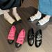 Women's Shoes Spring New Round Toe Retro Shallow Mouth Mary Jane Women's Shoes Genuine Leather_vogvips.com